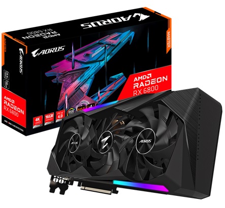 GIGABYTE Radeon RX 6800 AORUS Master ca893